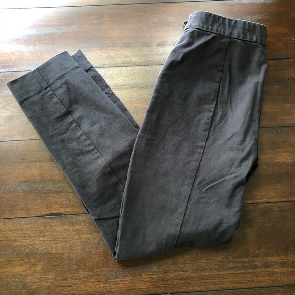 Everlane Side Zip High Rise Pant, Black, Sz 6 - Picture 12 of 13